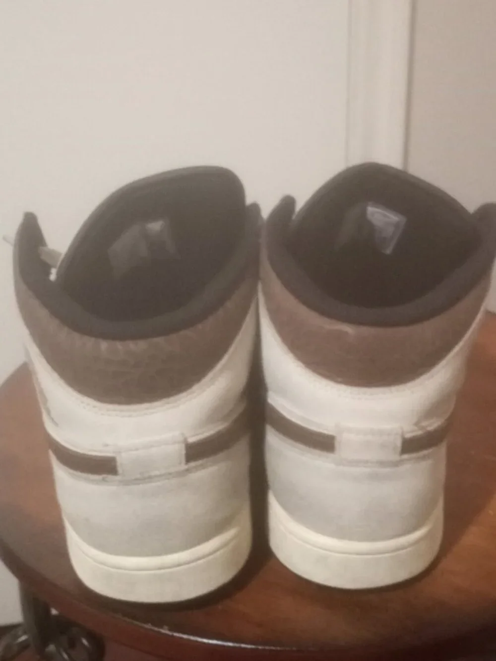 Air Jordan 1 Mid SE Brown Elephant Mens Size 10.5 Metallic Gold DZ4129 102